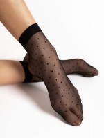 Fiore - Trendy polka dot pattern socks Trinity 20 denier Fiore - Trendy polka dot pattern socks Trinity 20 denier