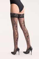 Gabriella - Elegant blomstermønster hold ups Vera, 20 DEN Gabriella - Elegant blomstermønster hold ups Vera, 20 DEN