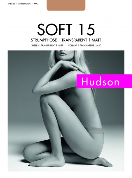 Hudson - Natural look strømpebukse Soft 15