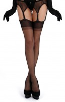Cecilia de Rafael - 20 den ugjennomsiktige tidløse elegante nylon strømper Barbara