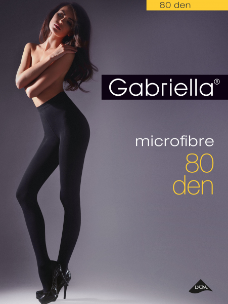 Gabriella - Classic Ugjennomsiktig strømpebukse Microfibre 80 den