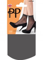Pretty Polly - Glitrende Netting Ankelsokker