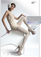 Fiore - Opaque striped tights Kelly 60 DEN Fiore - Opaque striped tights Kelly 60 DEN