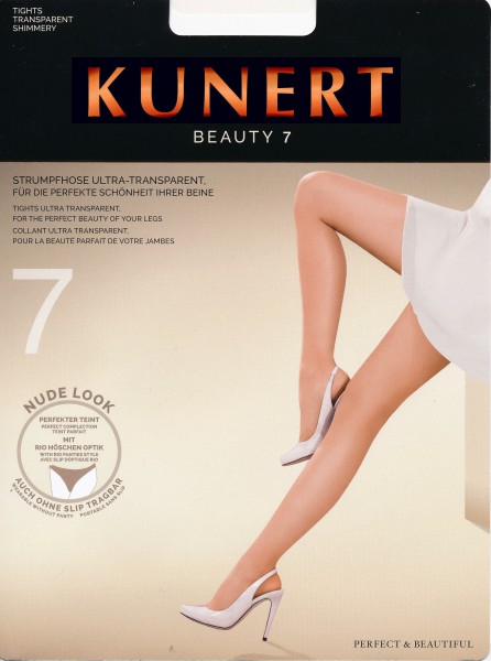 Kunert - Ultra-transparent nude look sommer strømpebukse Beauty 7