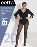 Cette Size Plus Collection - 20 den gjennomsiktige plus size strømpebukser Brighton