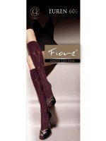 Fiore - 3-D patterned knee highs Euren 60 denier Fiore - 3-D patterned knee highs Euren 60 denier
