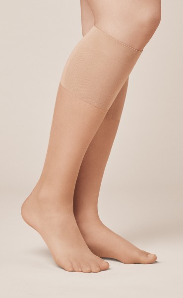 Kunert True Beauty Curvy 20 - Bred passform knestrømper
