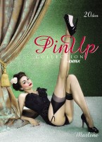 Knittex - Sensual nylon back seam Strømper Marlene 20 denier Knittex - Sensual nylon back seam Strømper Marlene 20 denier