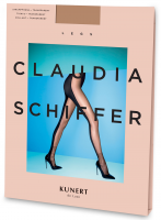 Claudia Schiffer Legs KUNERT de Luxe Style No. 7 - Striking two-tone tights Claudia Schiffer Legs KUNERT de Luxe Style No. 7 - Striking two-tone tights