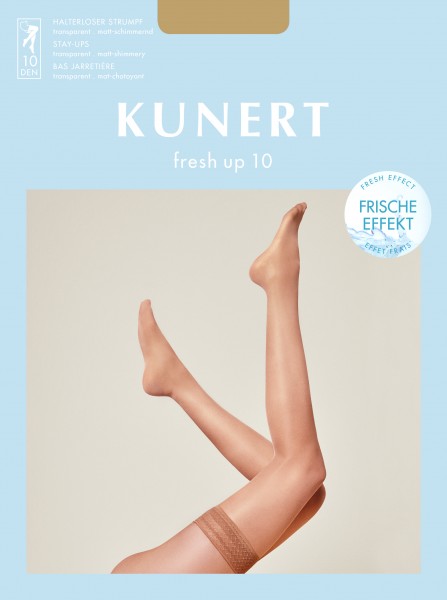 Kunert Fresh Up 10 - Transparent sommer hold ups