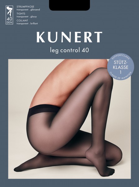 Kunert Leg Control 40 - Semi-Ugjennomsiktig support strømpebukse