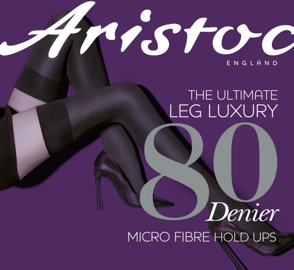 Aristoc - 80 denier Micro Fibre Ugjennomsiktig Hold Ups