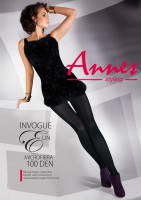 Annes - 100 den strømpebukser ugjennomsiktige microfiber Elin