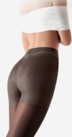 GIULIA Effect Up 70 - Ugjennomsiktige kroppformende strømpebukser med kontrolltopp og push-up effekt