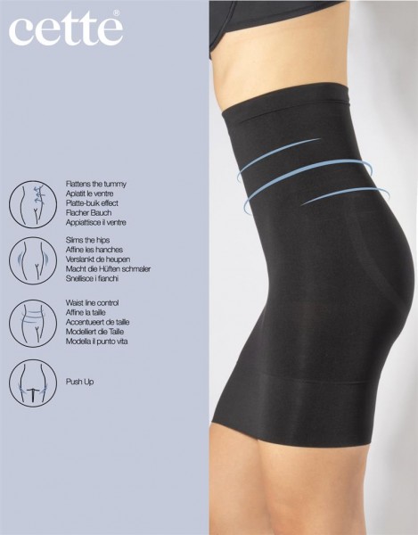 Cette - High waist seamless shaping skirt