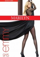 Marilyn - Elegant back seam tights Emmy, 20 DEN