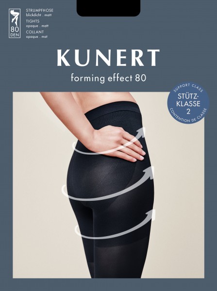 Kunert - Ugjennomsiktig body shaping strømpebukse Forming Effect 80